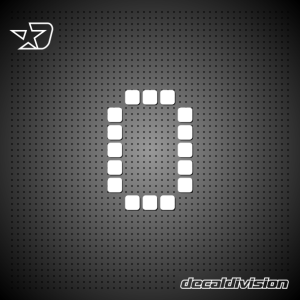 Vinyl Number 0 - LED